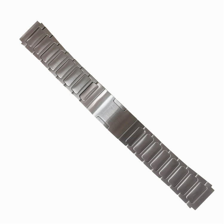For Amazfit GTR 4 Pro 22mm I-Shaped Titanium Alloy Watch Band(Sliver) - Watch Bands by PMC TechLife | Online Shopping South Africa | PMC TechLife