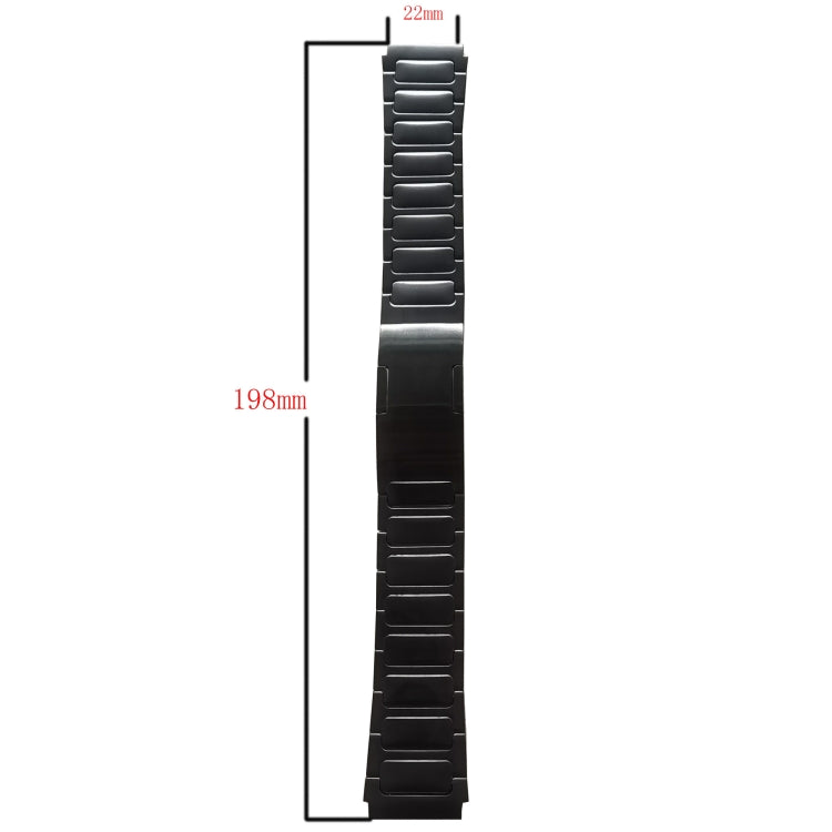 For Amazfit GTR 4 Pro 22mm I-Shaped Titanium Alloy Watch Band(Grey) - Watch Bands by PMC TechLife | Online Shopping South Africa | PMC TechLife