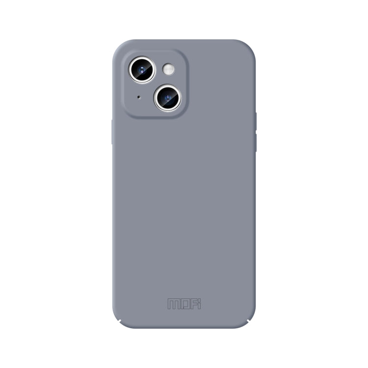 For iPhone 14 MOFI Qin Series Skin Feel All-inclusive PC Phone Case(Gray) - iPhone 14 Cases by MOFI | Online Shopping South Africa | PMC TechLife