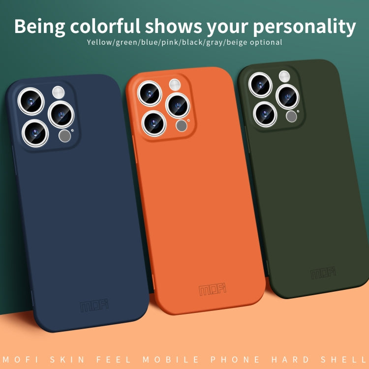 For iPhone 14 Pro Max MOFI Qin Series Skin Feel All-inclusive PC Phone Case(Blue) - iPhone 14 Pro Max Cases by MOFI | Online Shopping South Africa | PMC TechLife | Buy Now Pay Later Mobicred