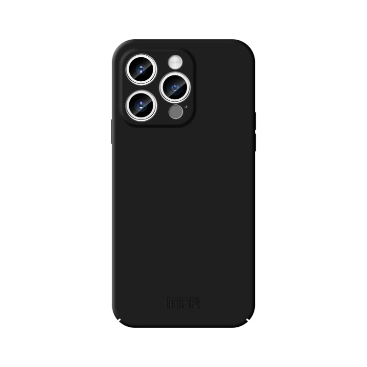 For iPhone 14 Pro MOFI Qin Series Skin Feel All-inclusive PC Phone Case(Black) - iPhone 14 Pro Cases by MOFI | Online Shopping South Africa | PMC TechLife
