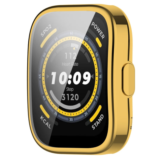 For Amazfit Bip 5 All-Inclusive TPU Protective Case(Gold) - Watch Cases by PMC Jewellery | Online Shopping South Africa | PMC Jewellery