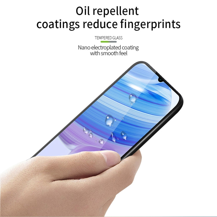 For Xiaomi Redmi 11A MOFI 9H 3D Explosion-proof Tempered Glass Film(Black) - free shipping - PMC TechLife - Order now!