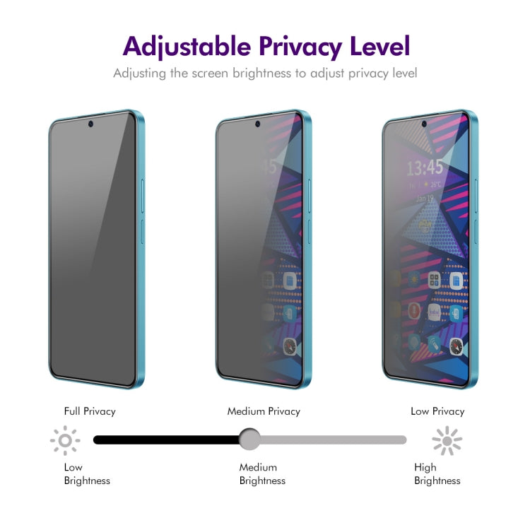 For Huawei Pura 70 2pcs  ENKAY Hat-Prince 28 Degree Anti-peeping Tempered Glass Film - Huawei Tempered Glass by ENKAY | Online Shopping South Africa | PMC Jewellery | Buy Now Pay Later Mobicred