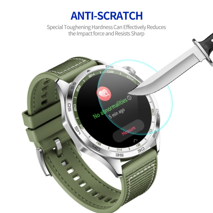 For Huawei Watch GT 4 46mm 2pcs ENKAY Hat-Prince 0.2mm 9H Tempered Glass Screen Protector Watch Film - Screen Protector by ENKAY | Online Shopping South Africa | PMC Jewellery