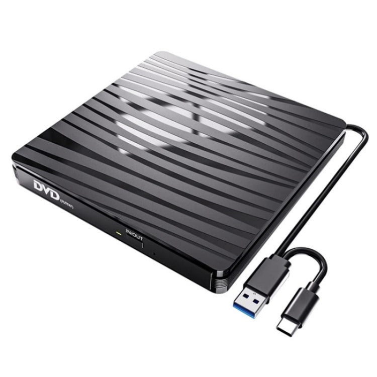 BT689 Portable DVD Burner External Optical Drive CD Player Win10 USB Optical Drive Recorder - Rewritable Drive by PMC Jewellery | Online Shopping South Africa | PMC Jewellery | Buy Now Pay Later Mobicred