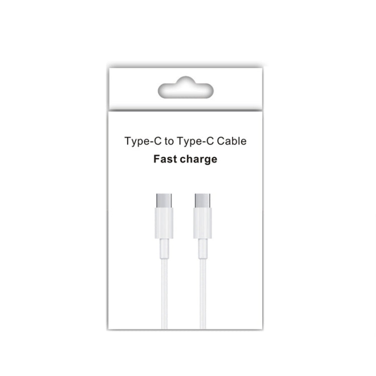 XJ-97 60W 3A USB-C / Type-C to Type-C Fast Charging Data Cable, Cable Length:0.3m - USB-C & Type-C Cable by PMC Jewellery | Online Shopping South Africa | PMC Jewellery | Buy Now Pay Later Mobicred