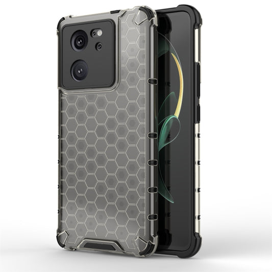 For Xiaomi 13T Shockproof Honeycomb Phone Case(Black) - Xiaomi Cases by PMC Jewellery | Online Shopping South Africa | PMC Jewellery | Buy Now Pay Later Mobicred