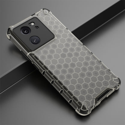 For Xiaomi 13T Shockproof Honeycomb Phone Case(Black) - Xiaomi Cases by PMC Jewellery | Online Shopping South Africa | PMC Jewellery | Buy Now Pay Later Mobicred