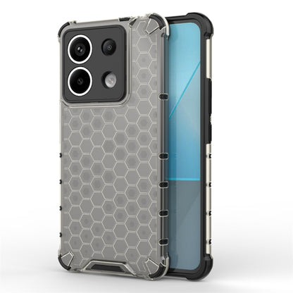 For Xiaomi Poco X6 Shockproof Honeycomb Phone Case(Black) - Xiaomi Cases by PMC Jewellery | Online Shopping South Africa | PMC Jewellery | Buy Now Pay Later Mobicred