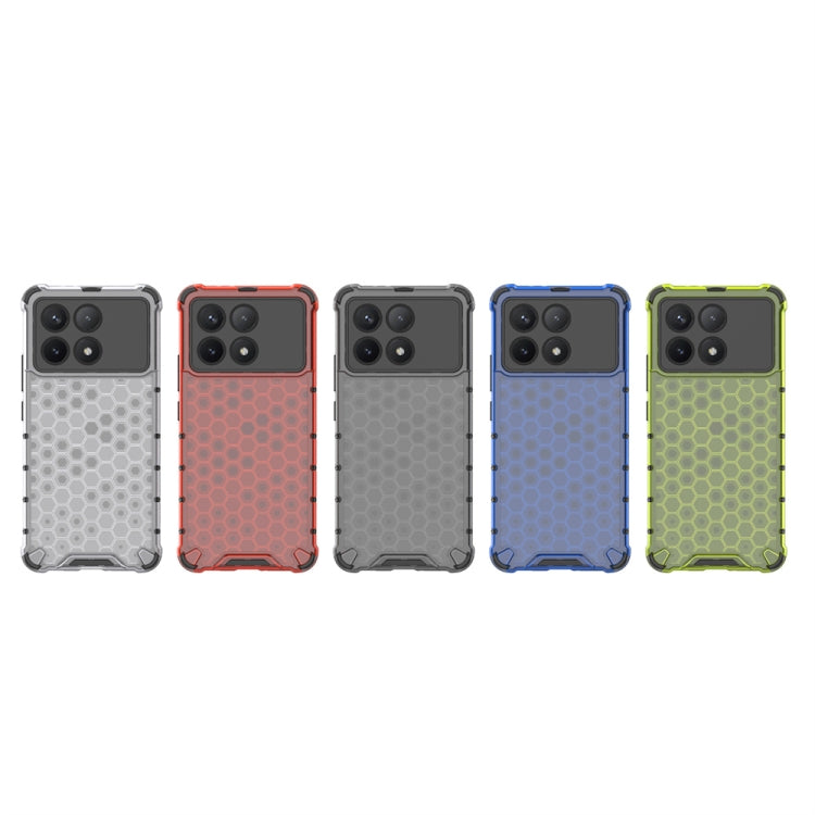For Xiaomi Poco X6 Pro Shockproof Honeycomb Phone Case(Black) - Xiaomi Cases by PMC TechLife | Online Shopping South Africa | PMC TechLife | Buy Now Pay Later Mobicred
