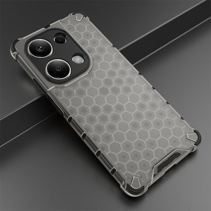 For Redmi Note 13 Pro 4G Shockproof Honeycomb Phone Case(Black) - Note 13 Pro Cases by PMC Jewellery | Online Shopping South Africa | PMC Jewellery | Buy Now Pay Later Mobicred