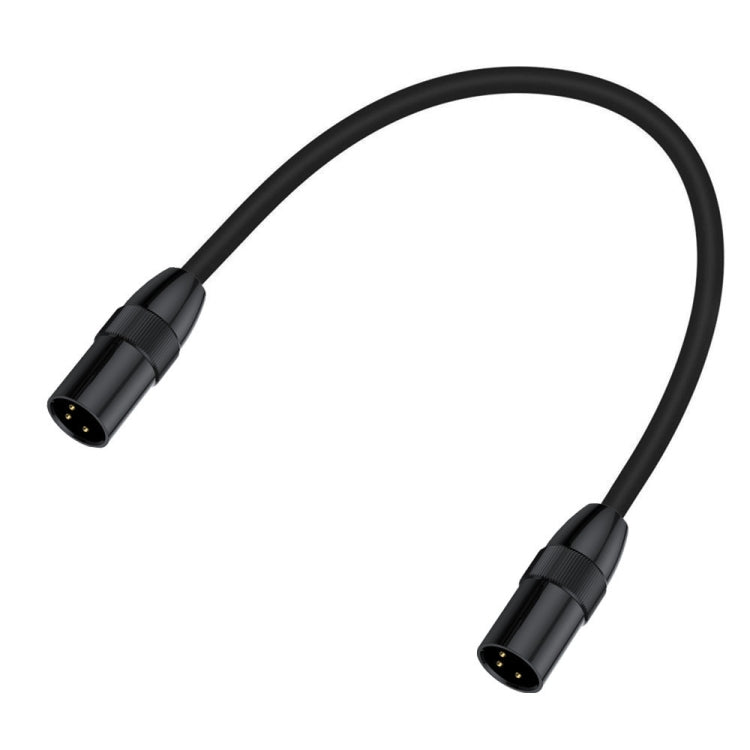 JUNSUNMAY XLR Male to Male Mic Cord 3 Pin Audio Cable Balanced Shielded Cable, Length:5m - Microphone Audio Cable & Connector by JUNSUNMAY | Online Shopping South Africa | PMC Jewellery | Buy Now Pay Later Mobicred