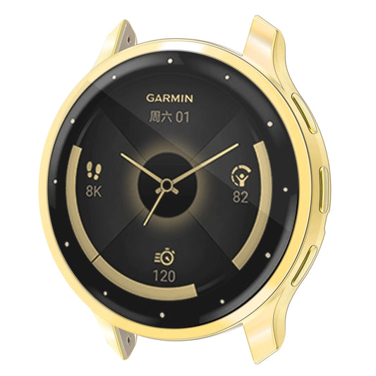 For Garmin Venu 3 TPU All-Inclusive Watch Protective Case(Gold) - Watch Cases by PMC Jewellery | Online Shopping South Africa | PMC Jewellery