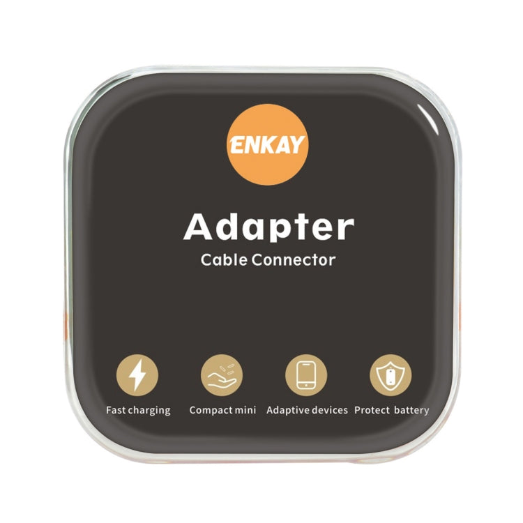 ENKAY USB 3.0 Adapter 90 Degree Angle Male to Female Combo Coupler Extender Connector, Angle:Horizontal Left + Right - USB 3.0 by ENKAY | Online Shopping South Africa | PMC TechLife