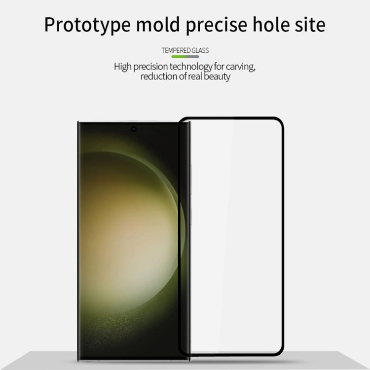 For Samsung Galaxy S24+ 5G MOFI 9H 2.5D Full Screen Tempered Glass Film(Black) - Galaxy S24+ 5G Tempered Glass by MOFI | Online Shopping South Africa | PMC TechLife