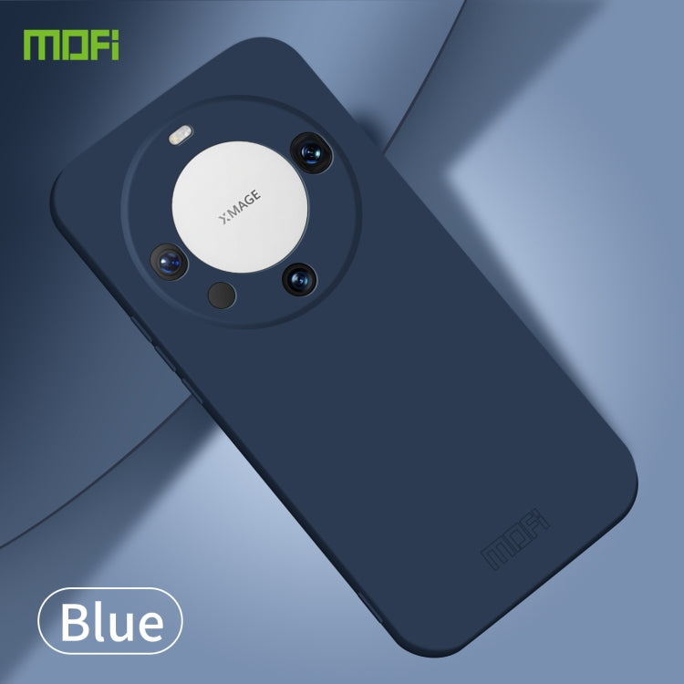 For Huawei Mate 60 Pro MOFI Qin Series Skin Feel All-inclusive PC Phone Case(Blue) - Huawei Cases by MOFI | Online Shopping South Africa | PMC Jewellery