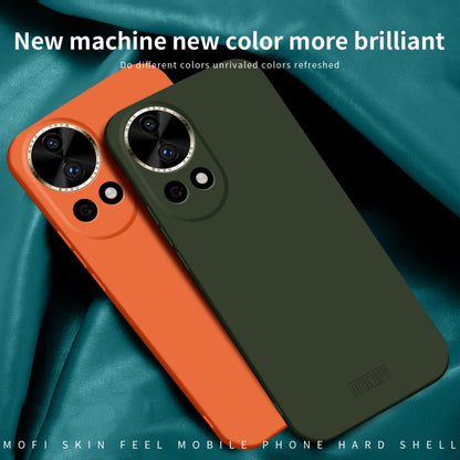 For Huawei Nova 12 MOFI Qin Series Skin Feel All-inclusive PC Phone Case(Green) - Huawei Cases by MOFI | Online Shopping South Africa | PMC Jewellery