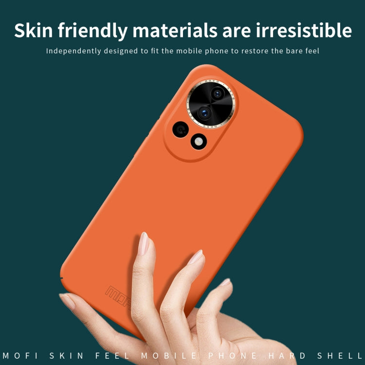 For Huawei Nova 12 MOFI Qin Series Skin Feel All-inclusive PC Phone Case(Green) - Huawei Cases by MOFI | Online Shopping South Africa | PMC Jewellery