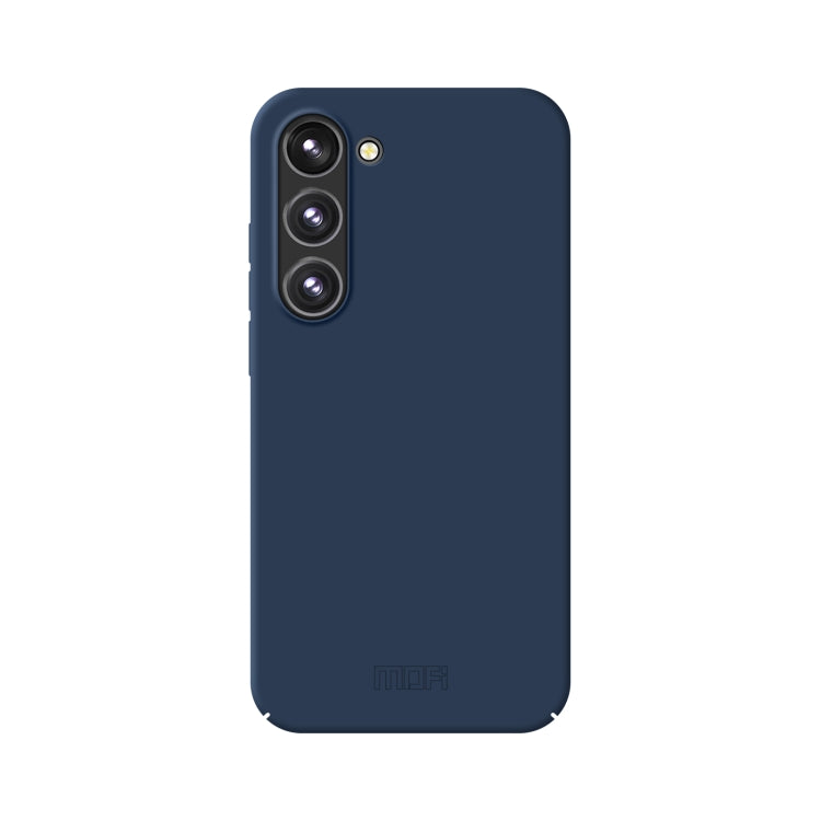 For Samsung Galaxy S24+ 5G MOFI Qin Series Skin Feel All-inclusive PC Phone Case(Blue) - Galaxy S24+ 5G Cases by MOFI | Online Shopping South Africa | PMC Jewellery