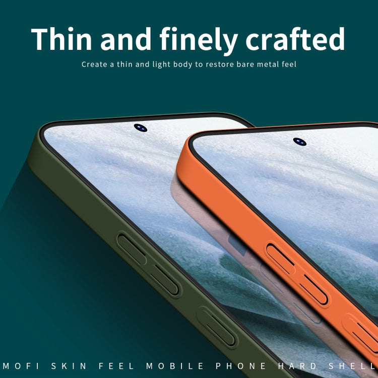 For Samsung Galaxy S24+ 5G MOFI Qin Series Skin Feel All-inclusive PC Phone Case(Orange) - Galaxy S24+ 5G Cases by MOFI | Online Shopping South Africa | PMC Jewellery