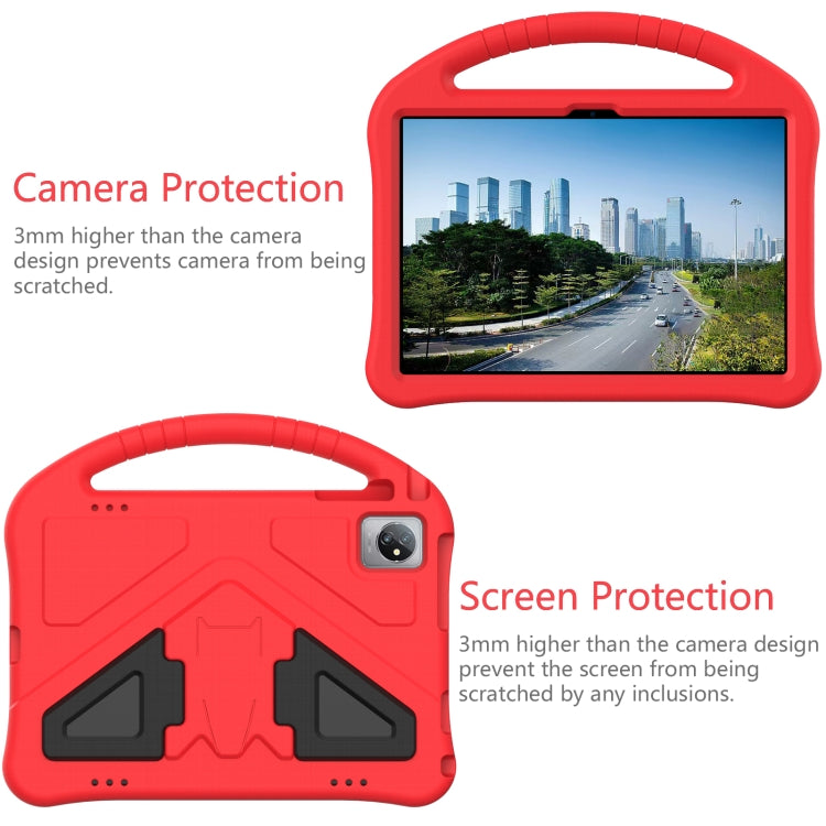 For Teclast M40 Plus 2022 EVA Shockproof Tablet Case with Holder(Red) - Teclast by PMC TechLife | Online Shopping South Africa | PMC TechLife | Buy Now Pay Later Mobicred