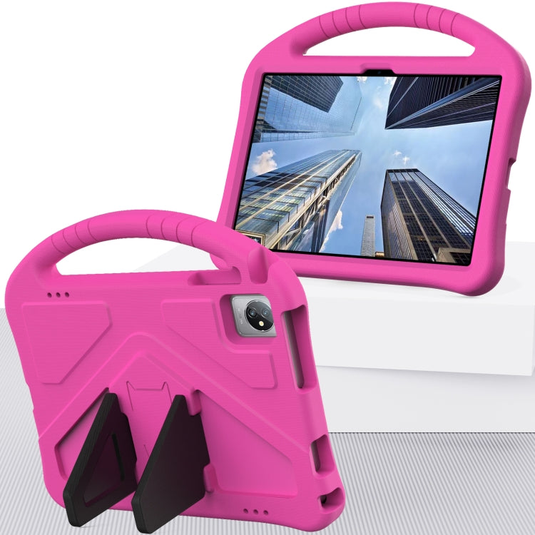 For Teclast M40 Plus 2022 EVA Shockproof Tablet Case with Holder(Rose Red) - Teclast by PMC TechLife | Online Shopping South Africa | PMC TechLife | Buy Now Pay Later Mobicred