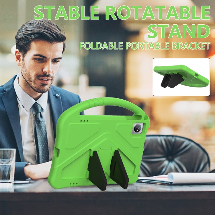For Teclast M40 2022 EVA Shockproof Tablet Case with Holder(Green) - Teclast by PMC TechLife | Online Shopping South Africa | PMC TechLife | Buy Now Pay Later Mobicred