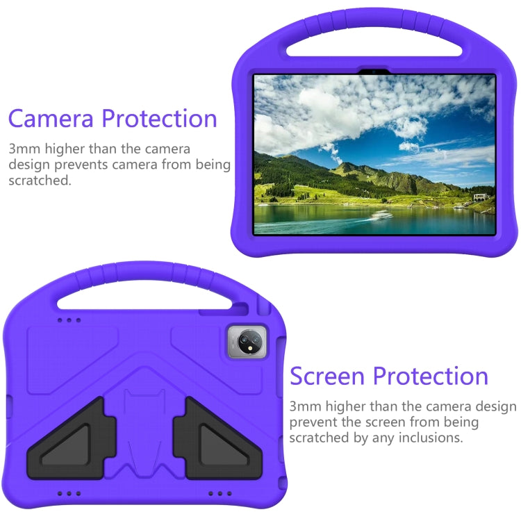 For Teclast M40 2022 EVA Shockproof Tablet Case with Holder(Purple) - Teclast by PMC TechLife | Online Shopping South Africa | PMC TechLife | Buy Now Pay Later Mobicred