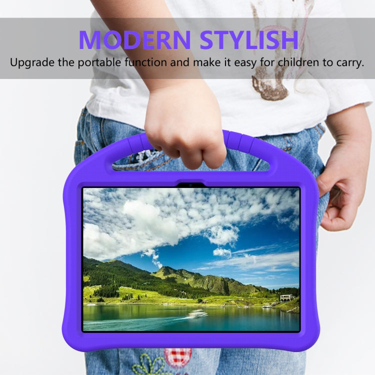For Teclast M40 2022 EVA Shockproof Tablet Case with Holder(Purple) - Teclast by PMC TechLife | Online Shopping South Africa | PMC TechLife | Buy Now Pay Later Mobicred
