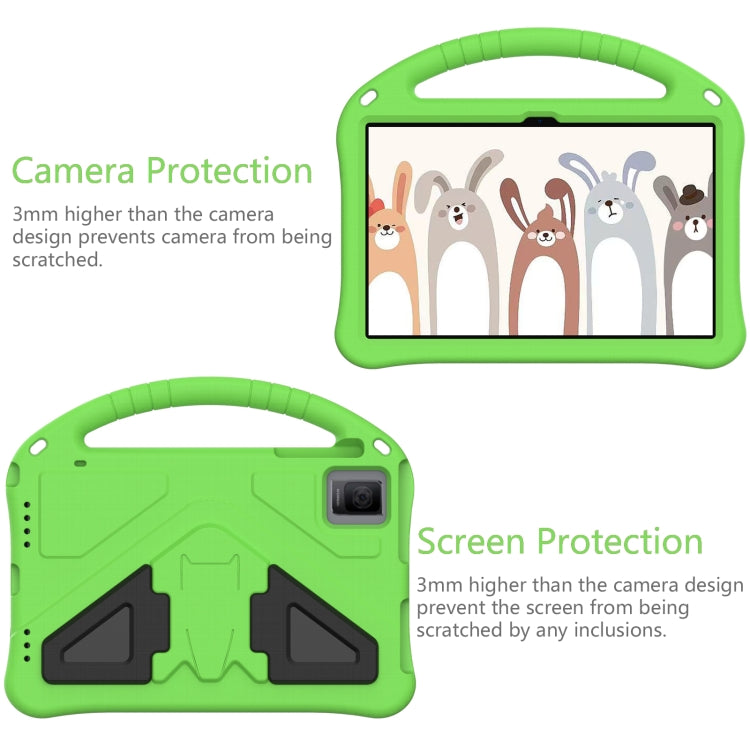 For Blackview Tab 11 WiFi 2023 / SE / 2021 EVA Shockproof Tablet Case with Holder(Green) - Others by PMC Jewellery | Online Shopping South Africa | PMC Jewellery