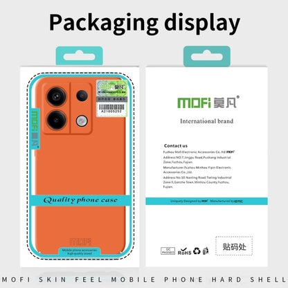 For Xiaomi Redmi Note 13 Pro+ MOFI Qin Series Skin Feel All-inclusive PC Phone Case(Orange) - Note 13 Pro+ Cases by MOFI | Online Shopping South Africa | PMC Jewellery