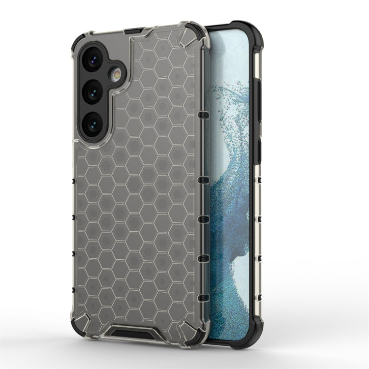 For Samsung Galaxy S24+ 5G Shockproof Honeycomb Phone Case(Black) - Galaxy S24+ 5G Cases by PMC TechLife | Online Shopping South Africa | PMC TechLife