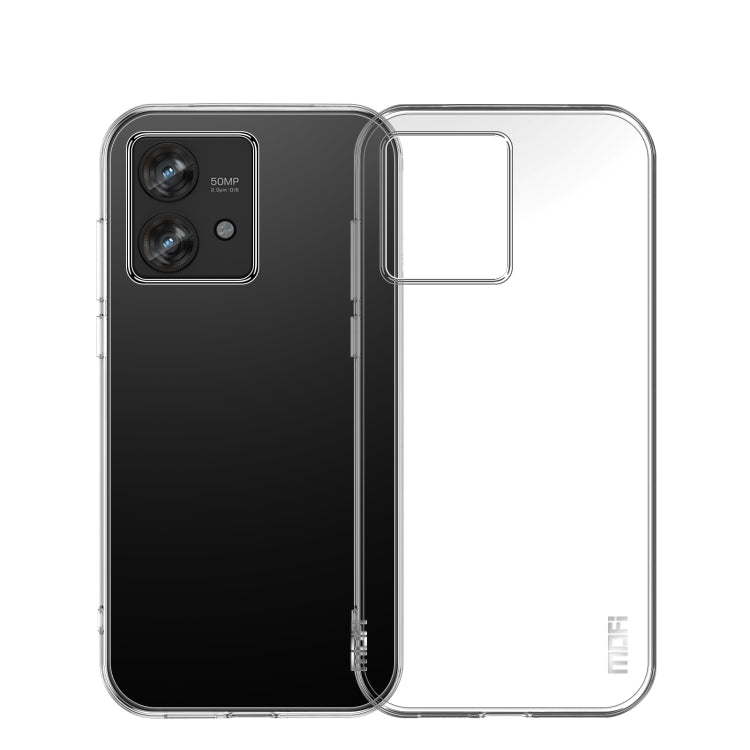 For Motorola Edge 40 5G MOFI Ming Series Ultra-thin TPU Phone Case(Transparent) - Motorola Cases by MOFI | Online Shopping South Africa | PMC Jewellery