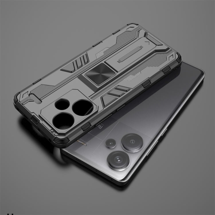 For Redmi Note 13 Pro 5G Supersonic Armor PC Hybrid TPU Phone Case(Silver) - free shipping - PMC TechLife - Order now!