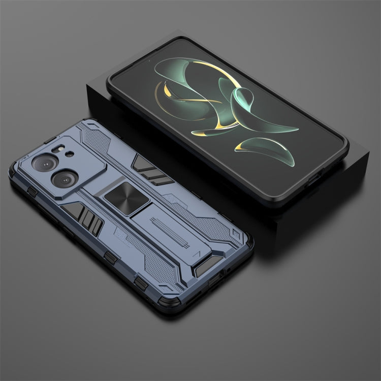 For Xiaomi 13T Supersonic Armor PC Hybrid TPU Phone Case(Blue) - Xiaomi Cases by PMC TechLife | Online Shopping South Africa | PMC TechLife | Buy Now Pay Later Mobicred