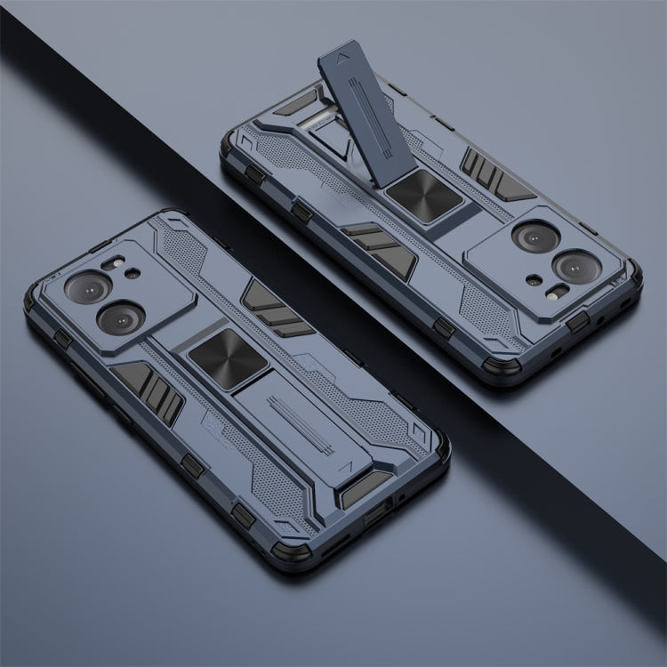 For Xiaomi 13T Supersonic Armor PC Hybrid TPU Phone Case(Blue) - Xiaomi Cases by PMC TechLife | Online Shopping South Africa | PMC TechLife | Buy Now Pay Later Mobicred