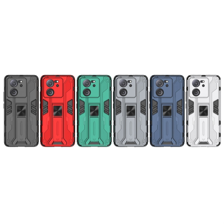 For Xiaomi 13T Supersonic Armor PC Hybrid TPU Phone Case(Blue) - Xiaomi Cases by PMC TechLife | Online Shopping South Africa | PMC TechLife | Buy Now Pay Later Mobicred