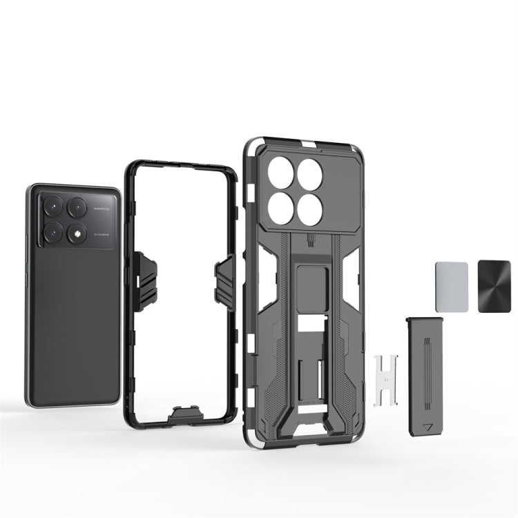 For Xiaomi Poco X6 Pro Supersonic Armor PC Hybrid TPU Phone Case(Blue) - free shipping - PMC TechLife - Order now!