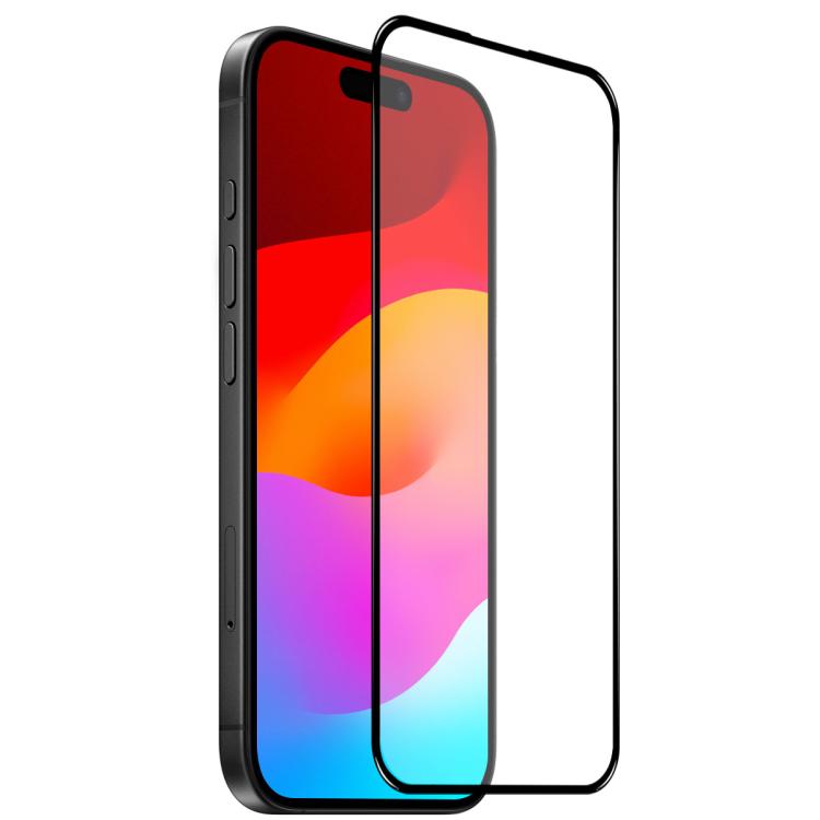 For iPhone 17 Air NORTHJO A++ Screen Protector Full Glue Silk Printing Tempered Glass Film(Black) - iPhone 17 Air Tempered Glass by NORTHJO | Online Shopping South Africa | PMC TechLife | Buy Now Pay Later Mobicred