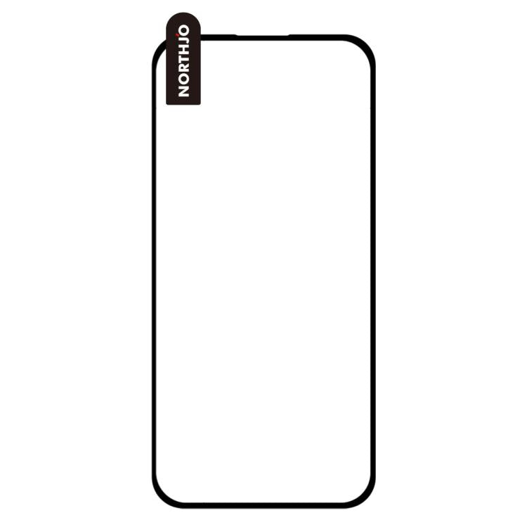 For iPhone 17 Air NORTHJO A++ Screen Protector Full Glue Silk Printing Tempered Glass Film(Black) - iPhone 17 Air Tempered Glass by NORTHJO | Online Shopping South Africa | PMC TechLife | Buy Now Pay Later Mobicred