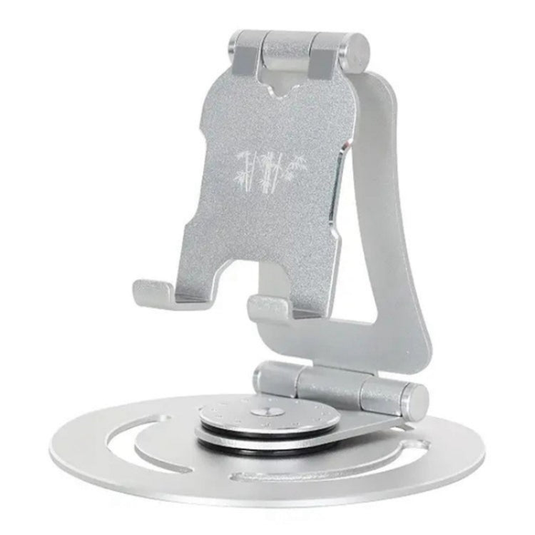 G60 Portable Folding 360-Degree Rotating Desktop Phone Tablet Holder(Silver) - Stand by PMC Jewellery | Online Shopping South Africa | PMC Jewellery | Buy Now Pay Later Mobicred