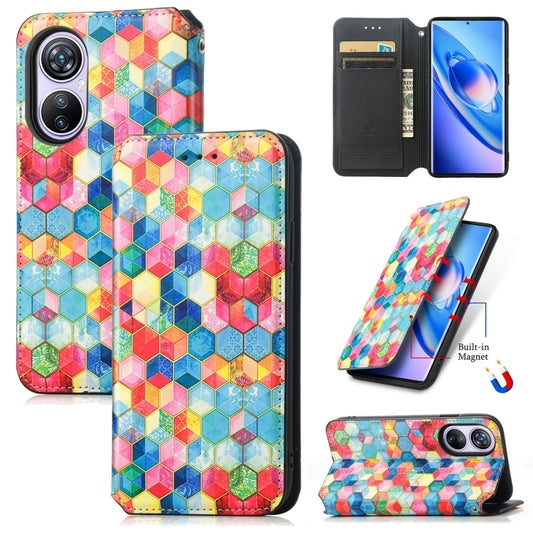 For Blackview A200 Pro CaseNeo Colorful Magnetic Leather Phone Case(Magic Space) - More Brand by PMC Jewellery | Online Shopping South Africa | PMC Jewellery