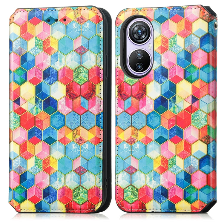 For Blackview A200 Pro CaseNeo Colorful Magnetic Leather Phone Case(Magic Space) - More Brand by PMC Jewellery | Online Shopping South Africa | PMC Jewellery