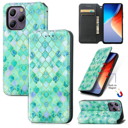 For Blackview  A96 CaseNeo Colorful Magnetic Leather Phone Case(Emeralds) - More Brand by PMC Jewellery | Online Shopping South Africa | PMC Jewellery