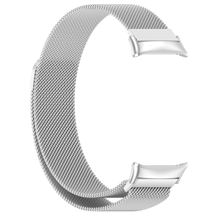 For Honor Watch 4 TMA-L19 Milan Magnetic Steel Mesh Watch Band(Silver) - Watch Bands by PMC TechLife | Online Shopping South Africa | PMC TechLife | Buy Now Pay Later Mobicred