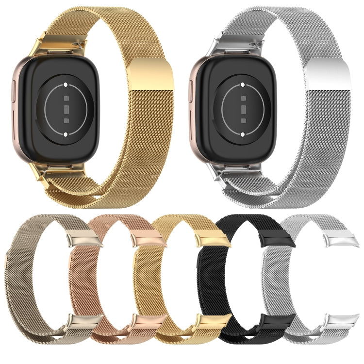 For Honor Watch 4 TMA-L19 Milan Magnetic Steel Mesh Watch Band(Silver) - Watch Bands by PMC TechLife | Online Shopping South Africa | PMC TechLife | Buy Now Pay Later Mobicred