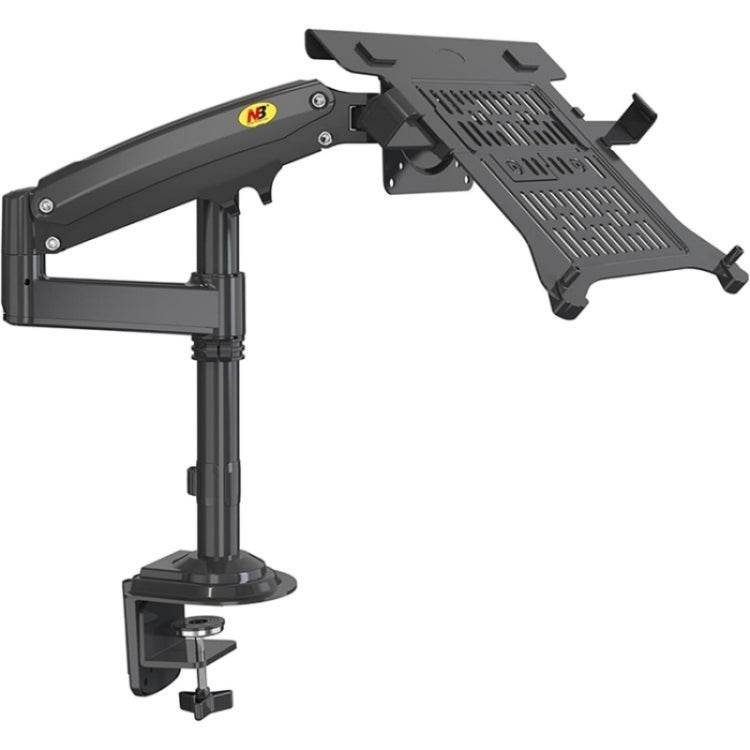 NB H100-FP For 10-17 inch Gas Spring Mechanism Full Motion Arm VESA Board Desktop Laptop Bracket - Laptop Stand by PMC Jewellery | Online Shopping South Africa | PMC Jewellery | Buy Now Pay Later Mobicred