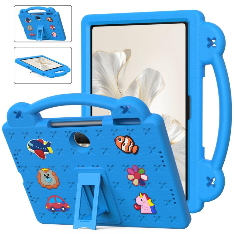 For Honor Pad 9 2023 12.1 Handle Kickstand Children EVA Shockproof Tablet Case(Sky Blue) - free shipping - PMC TechLife - Order now!
