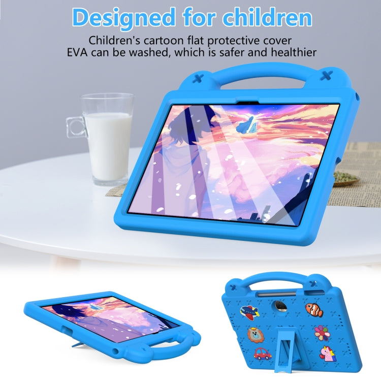 For Honor Pad 9 2023 12.1 Handle Kickstand Children EVA Shockproof Tablet Case(Sky Blue) - free shipping - PMC TechLife - Order now!